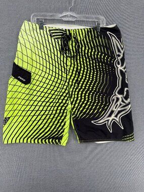 Fox Racing Board Shorts Harter Vortex Mens 36 10" Swim Trunks Cargo Pocket